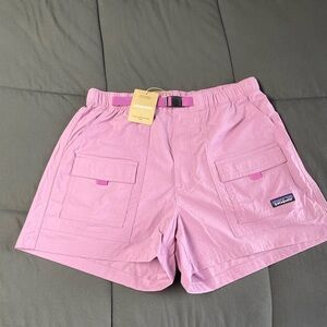 Medium Patagonia Women's Light Pink Cargo Shorts